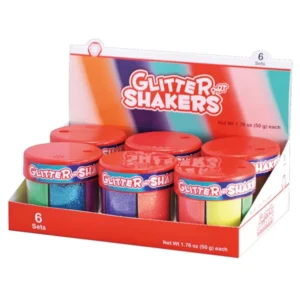 K BRAND Glitter Shaker Neon 50g 6 Colour