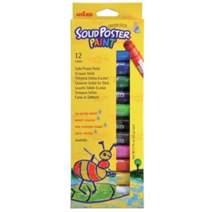 K BRAND Poster Paint Stick 12 Colour
