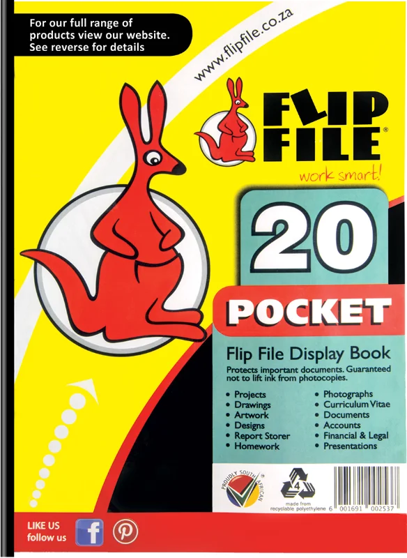 Kangaroo FLIP FILE A3 20 Pocket