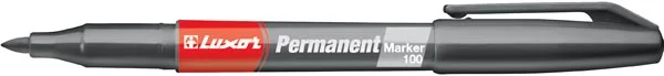 Luxor 100 Permanent Marker Bullet Fine Black (Pack of 12) Luxor 100 Permanent Marker Bullet Fine Black (Pack of 12)