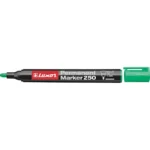 Luxor 250 Permanent Marker Bullet Medium Green (Pack of 12)
