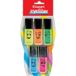 Luxor Eyeliter Highlighter Bright Card 5 - Set