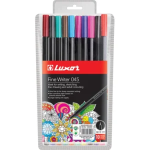 Luxor Fine Writer Fineliner Wallet 10 - Set