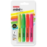 Luxor Mini Highlighter Bright Card 4 - Set