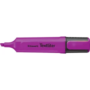 Luxor Text Marker Highlighter Purple (Pack of 12)
