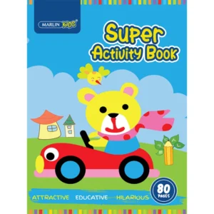 Marlin Super Activity Colouring Book 80pg