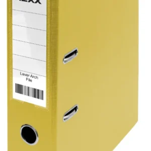 Nexx A4 Lever Arch PP File Yellow