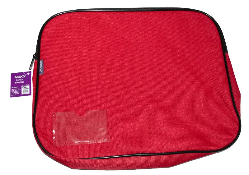 Nexx Canvas Book Bag Red Nexx Canvas Book Bag Red