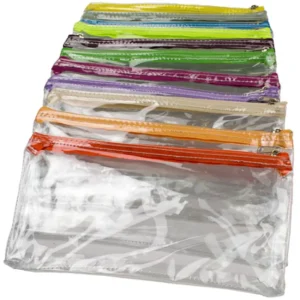 Nexx Clear Plastic Pencil Case 22cm