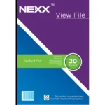 Nexx Economy Scholastic A4 20 Pocket