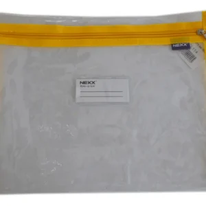 Nexx PVC Clear Book Bag Yellow