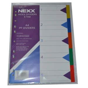 Nexx PVC Divider 5 Tab