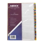 Nexx PVC Index Numbered 1-31