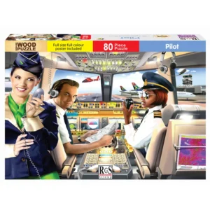 RGS A3 Pilot Puzzle 80 Piece