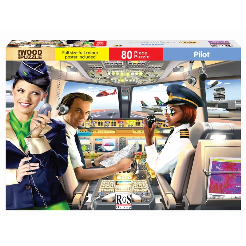RGS A3 Pilot Puzzle 80 Piece RGS A3 Pilot Puzzle 80 Piece