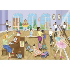 RGS A4 Ballet Puzzle 48 Piece