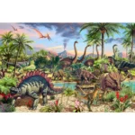 RGS A4 Dinosaurs in the Jungle Puzzle 48 Piece