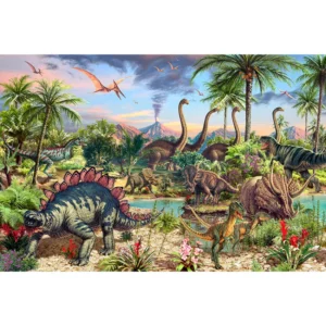 RGS A4 Dinosaurs in the Jungle Puzzle 48 Piece
