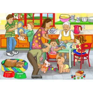 RGS A4 My Family Puzzle 24 Piece