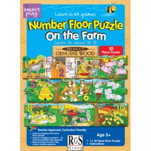 RGS A4 Number Floor Puzzle 10 Piece