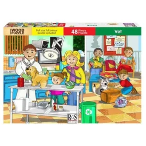RGS A4 Vet Puzzle 48 Piece