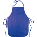 Trefoil Double Sided Apron Blue