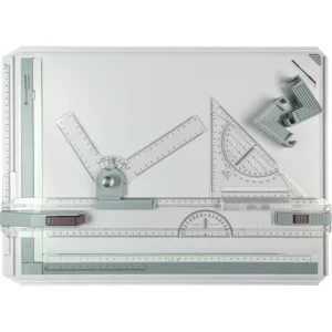 Trefoil Draughtsman Full House Drawing Board Double Lock A3