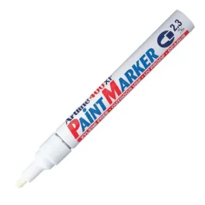 Artline EK 400 Paint Marker Medium Point Permanent Paint Marker 2,3mm White