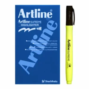 Artline SUPREME EPF600 Hilighter Yellow (Pack of 12)