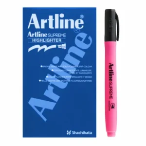 Artline SUPREME EPF600 Hilighter Pink (Pack of 12)