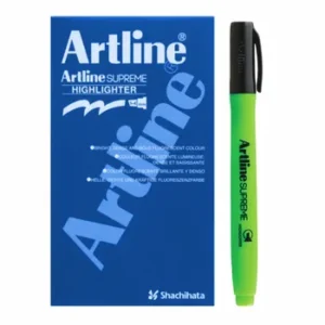 Artline SUPREME EPF600 Hilighter Green (Pack of 12)