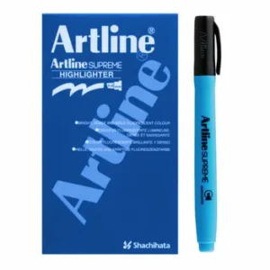Artline SUPREME EPF600 Hilighter Blue (Pack of 12)