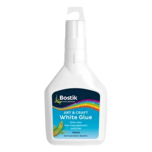 Bostik Art & Craft White Glue 100ml White Craft Glue - Acid Free