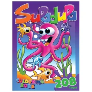 Butterfly Colouring Books 208 page Supa Dupa Colouring Book