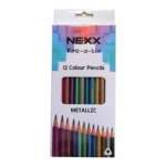 Nexx Colour Pencils Metallic 12's