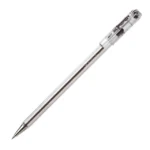 Pentel BK77 Superb 0.7mm Fine Ballpoint Crystal Barrel Black