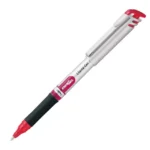 Pentel BL17 Energel 0.7mm Metal Tip Roller Ball Rubber Grip Red