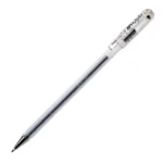 Pentel Hybrid Gel Ink Rollers - K105 Hybrid Roller 0.5mm Rolller Pen Crystal Body Black