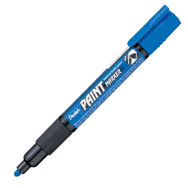 Pentel MMP20 Paint Marker 4,6mm Nib Bullet Tip Blue Pentel MMP20 Paint Marker 4,6mm Nib Bullet Tip Blue