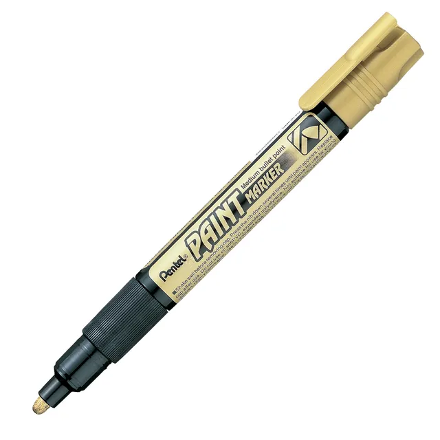Pentel MMP20 Paint Marker 4,6mm Nib Bullet Tip Gold Pentel MMP20 Paint Marker 4,6mm Nib Bullet Tip Gold