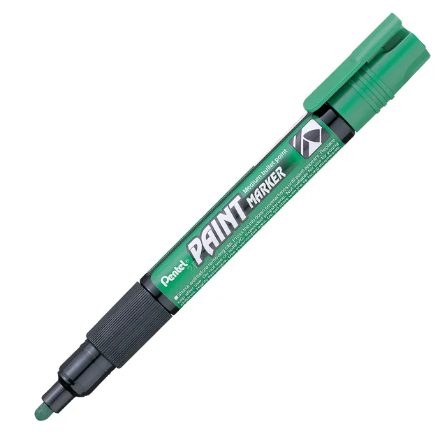 Pentel MMP20 Paint Marker 4,6mm Nib Bullet Tip Green Pentel MMP20 Paint Marker 4,6mm Nib Bullet Tip Green