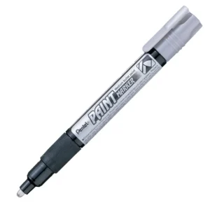 Pentel MMP20 Paint Marker 4,6mm Nib Bullet Tip Silver
