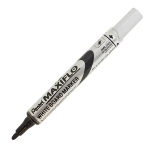 Pentel MWL5S Maxiflo Whiteboard Marker Bullet Medium Black