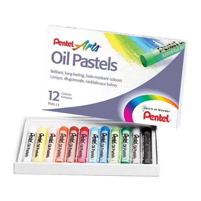 Pentel Oil Pastels 12's