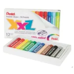 Pentel XXL Oil Pastels 12's