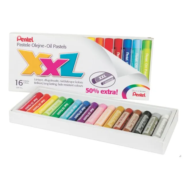 Pentel XXL Oil Pastels 16's Pentel XXL Oil Pastels 16's