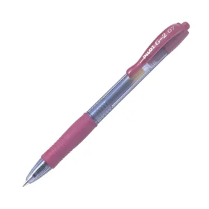 Pilot Retractable Roller Ball Gel Ink Dark Red