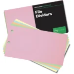 RBE Board Dividers Pastel Board Dividiers - 5 Colours (Pack of 100)