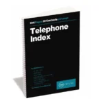 RBE Plain Paper Products Telephone Index Book (A-Z)