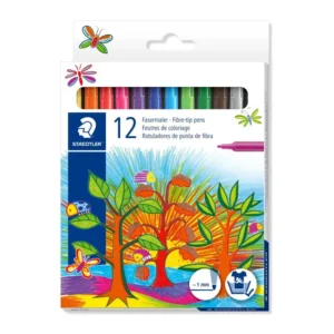 Staedtler Fibre-Tip Pen Noris Club Fibre-Tip Koki Pens 12's Assorted